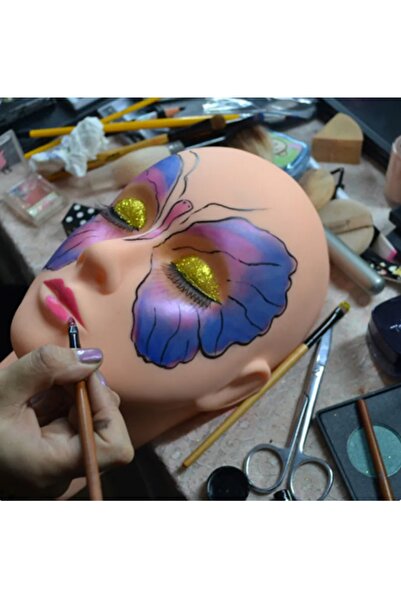 KozMood Ipek Kirpik & Makyaj Çalışma Eğitim Mankeni