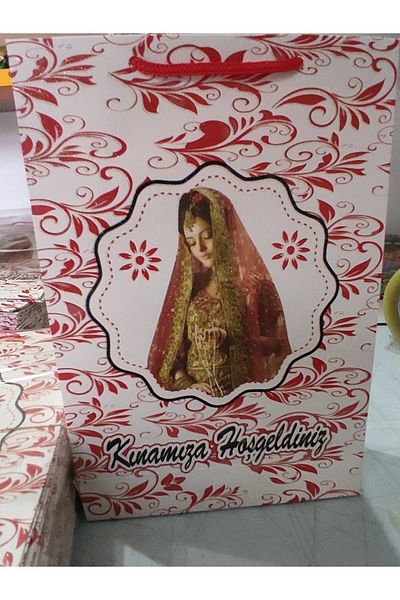 AKTEZ-EL Χάρτινες τσάντες Henna-30 Pack-20/30 Μέγεθος