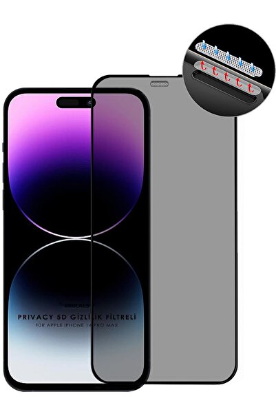 Ekolaks هاتف Apple Iphone 14 Pro Max متوافق مع Ghost 9d، غطاء كامل للخصوصية، ...