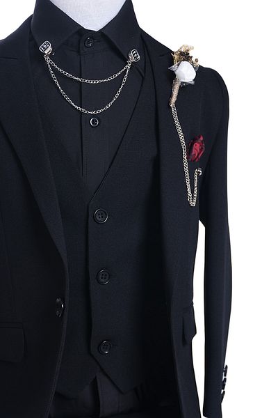 ceocuk Elite Children's Suit with Black Shirt