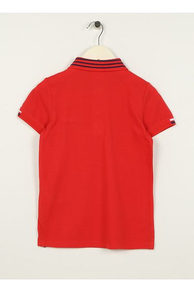 U.S. Polo Assn. Plain Red Boy T-shirt Komunkıds
