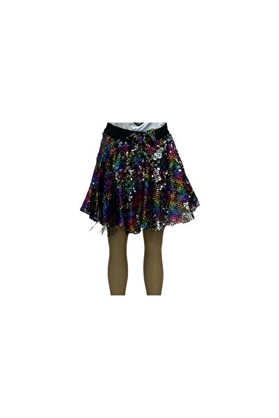 Dıgıl Kids Kız Çocuk Pul Payet Etek 23 Nisan 29 Ekim Gösteri Eteği