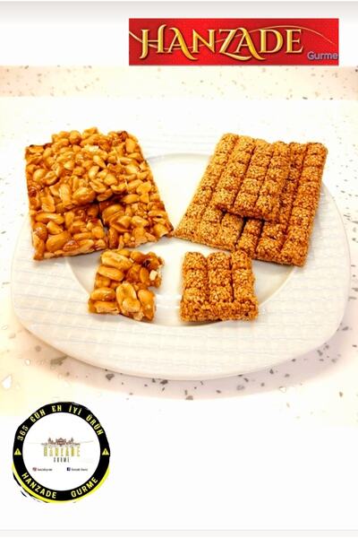 HANZADE GURME Krokan Fıstıklı Ve Susamlı Krokan