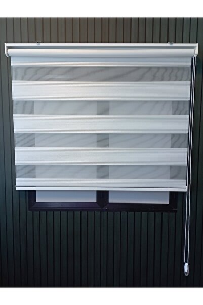 Lotus Chico Simli Pliseli Zebra Perde-mutfak- Oturma Odası-chicov1