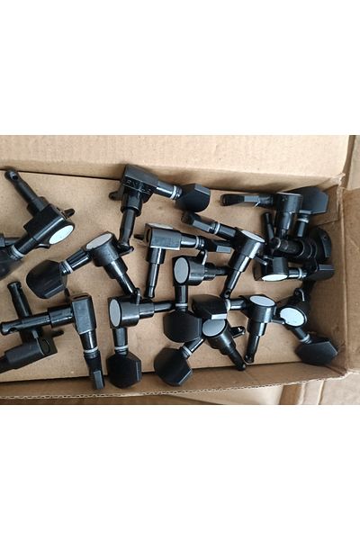 Swing Black Color Nickel 3 Right 3 Left Set Acoustic Guitar Auger Set