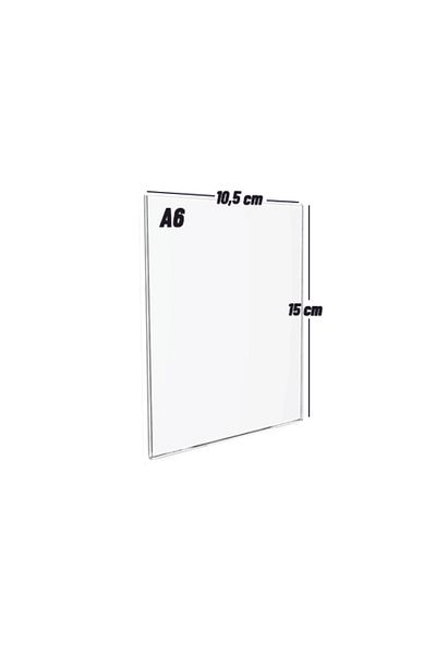 BESTOCLASS 50 Pieces A6 U Type Vertical Foil