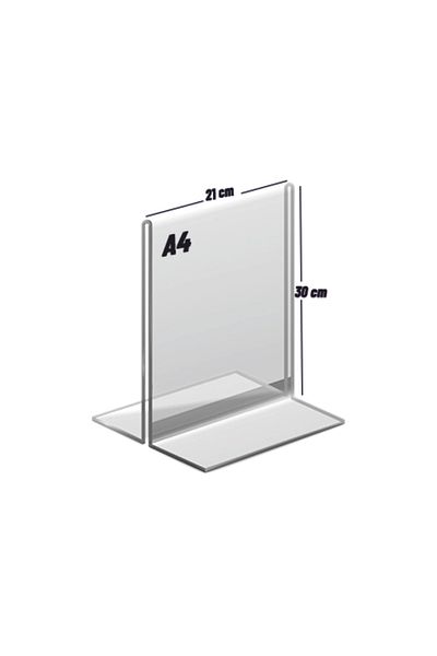 BESTOCLASS 50 Pieces A4 t Type Vertical Foil