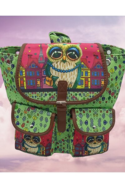 Uniquerrs Ženska jakna od Lacoste tkanine sova Sa deznom Ranac