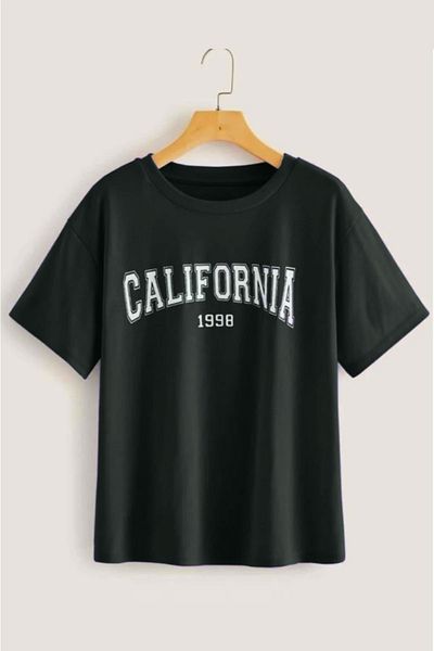 MODAGEN Ανδρικό μπλουζάκι California με στάμπα Oversize