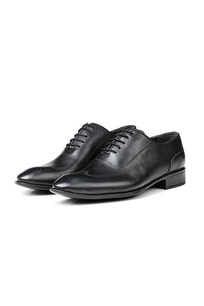 Ducavelli Stylish Genuine Leather Men's Oxford Laced Classic Shoes