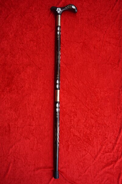 Bozgeyik Sedefcilik Sedef Kakma Baston Kılıclı-3 Parçali Sedef-baston-kılıclı