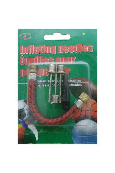 Generic Brand Foot Pump 5-Piece Tip Set - Balloon - Ball Pump Tip Set