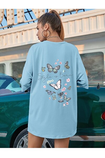 Deocept Унисекс стил Овърсайз тениска