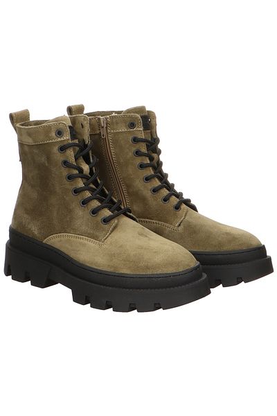 Marc O'Polo Stiefelette - Grün - Flacher Absatz