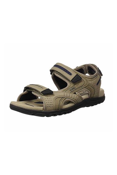 Geox Sandalette - Beige - Flacher Absatz