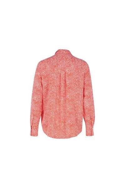 Tommy Hilfiger Bluse - Orange - Regular Fit