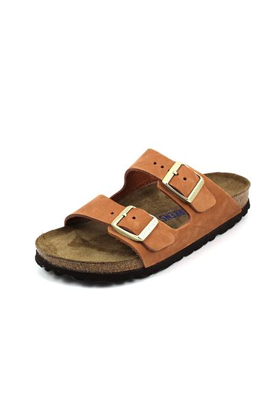 Birkenstock Sandalette - Braun - Flacher Absatz