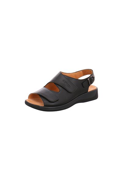 Ganter Sandalette - Schwarz - Flacher Absatz