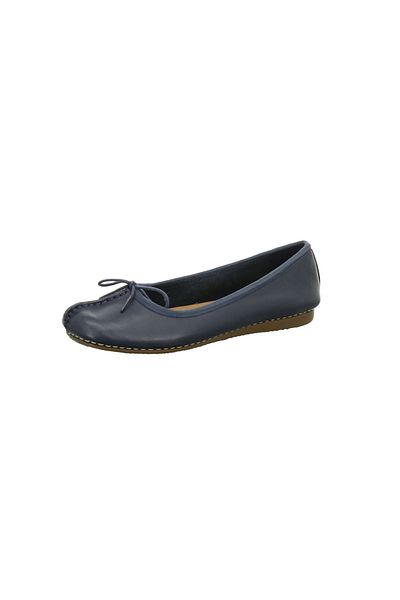 CLARKS Ballerina - Blau - Flacher Absatz