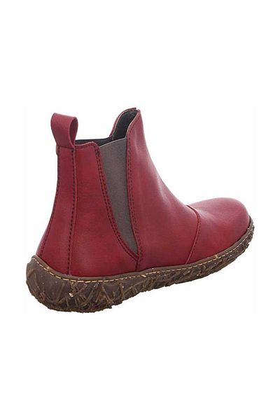 El Naturalista Stiefelette - Rot - Flacher Absatz