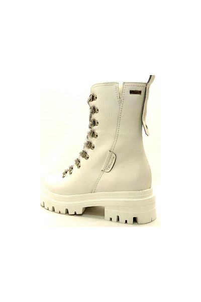 Tamaris Stiefelette - Weiß - Flacher Absatz
