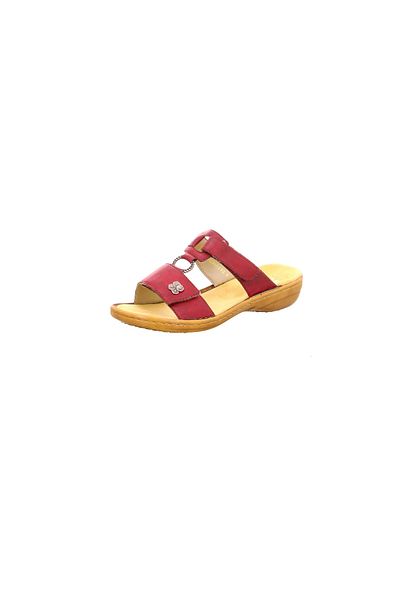 Rieker Sandalette - Rot - Flacher Absatz