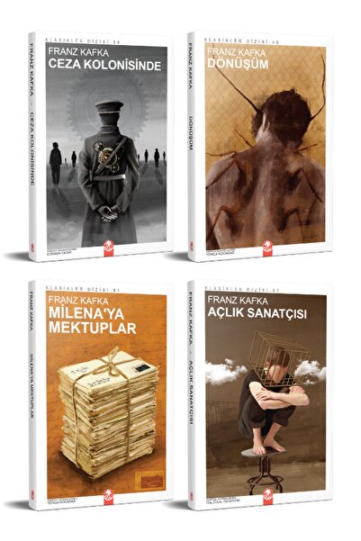 Kızıl Panda Yayınevi Franz Kafka Seti (4 Kitap)