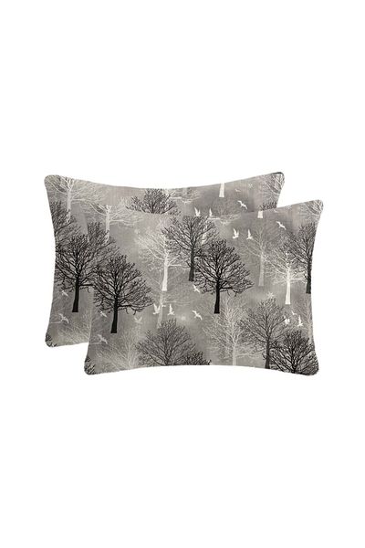 Lief Home Ranforce Fabric Hidden Zippered Pillow Case 50x70 (2 Pieces)