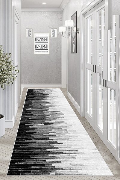 Thalia Home Kaymaz Tabanlı Yıkanabilir Baskılı Yolluk Mutfak Halısı Koridor H...