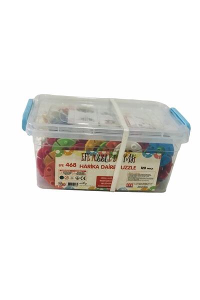 Genel Markalar Eğitici Öğretici Zeka Geliştirici Harika Daire 120 Parça Puzzle