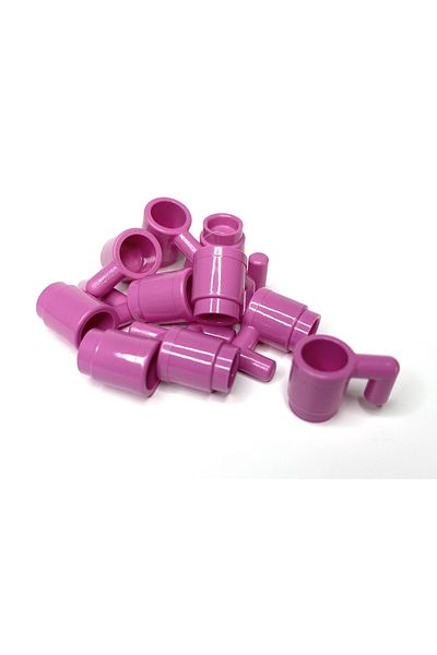 LEGO Moc Custom Minifigures - Pink Cup and Mug (2 Pieces)