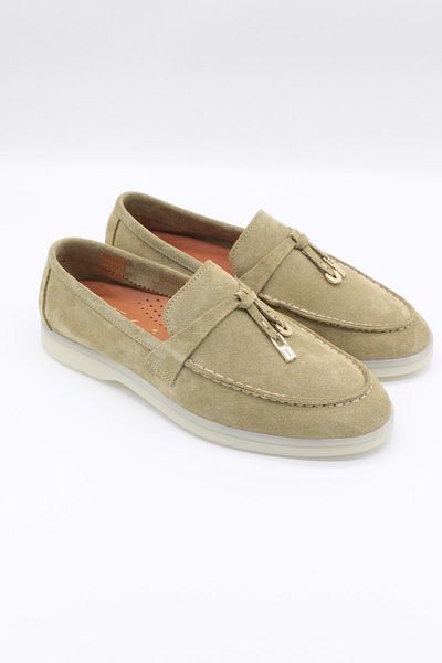 BELİSİA Women's Shoes Real Leather Comfort Loafer