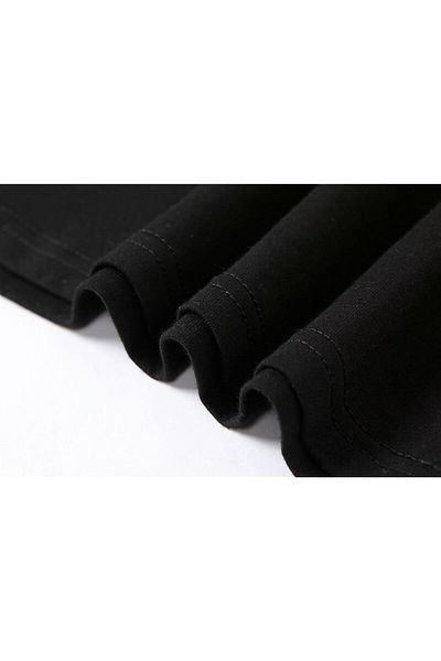 Touz Diamant Detailed Black Crop