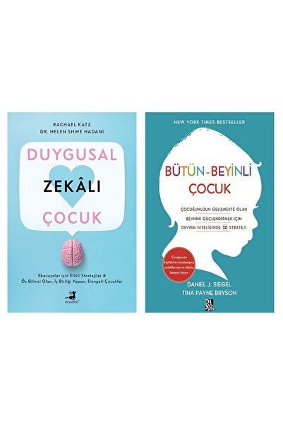 Olimpos Yayınları 2 Kitap / Duygusal Zekalı Çocuk - Bütün Beyinli Çocuk (anne...