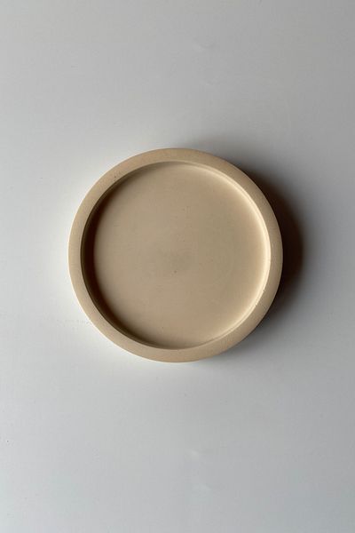 sin istanbul Round Plate 12 Cm Beige