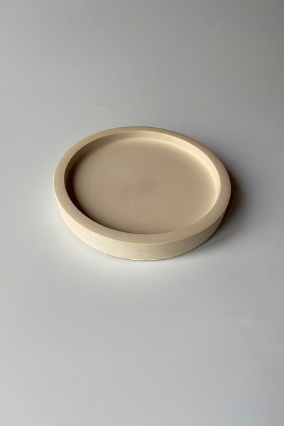 sin istanbul Round Plate 12 Cm Beige