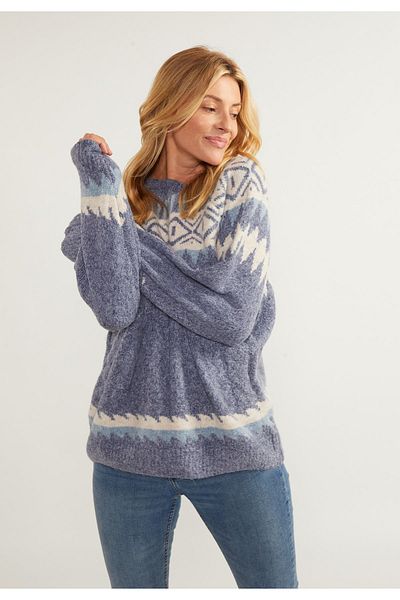 usha blue label Lynnea Strickpullover