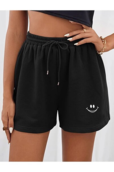 DAXİS Sportwear Company Baskılı Kısa Kadın Şort