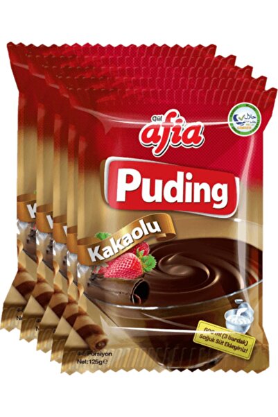 Afia Kakaolu Puding Set 5 li