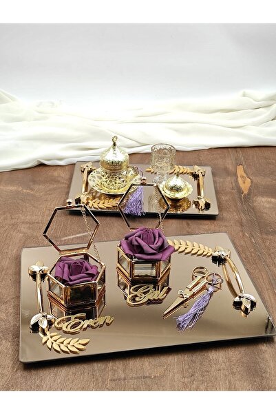 Denseden Süslü Söz Tavă de logodnă Suporturi pentru inele Foarfece Mire Cupă ...