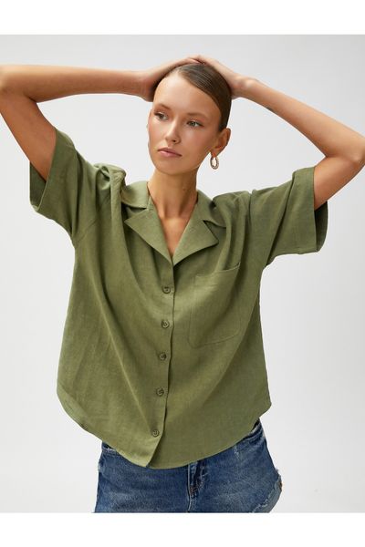 LASCANA Women Shirts - Khaki Styles, Prices Trendyol