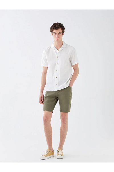 LC Waikiki Ανδρικές βερμούδες Lcw Eco Slim Fit