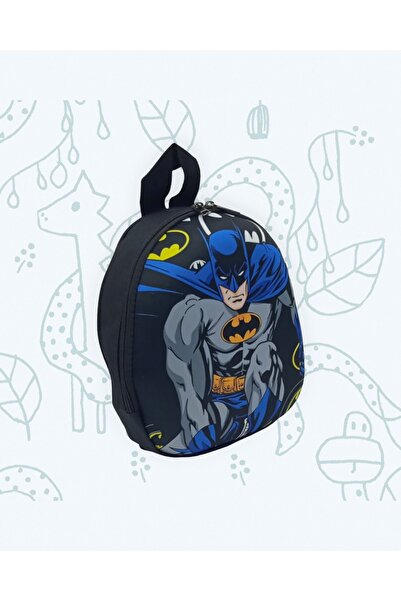 Uniquerrs Erkek Çocuk Eva Kumaş Batman Karakterli 3-6 Yaş Anaokulu Ve Günlük Sırt Çantası