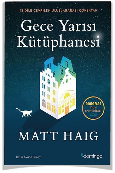 Domingo Yayınevi Midnight Library - People (matt Haig) - Gold Set of 2 + Alpha Pen Gift - Domingo