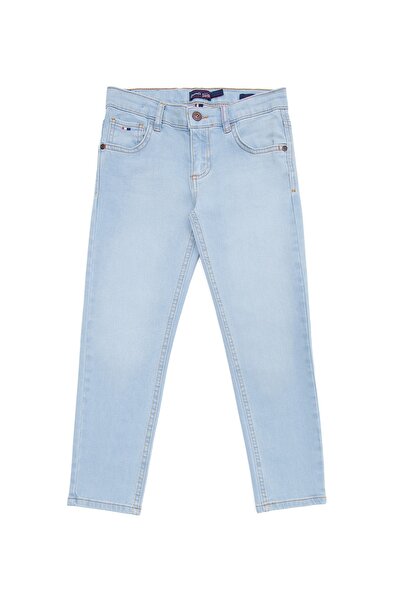 U.S. Polo Assn. Normal Bel Mavi Erkek Çocuk Denim Pantolon Rc-lacopokıds23-a