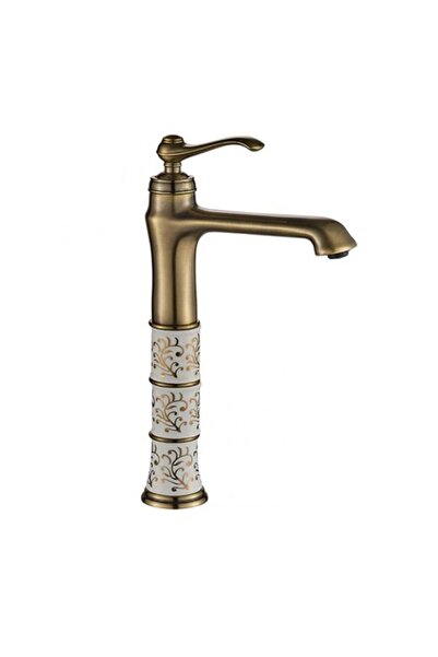 MYM Mermer Yapı Market Tasarım E.m.a حوض غسيل الحمام العتيق المزخرف بالسيراميك