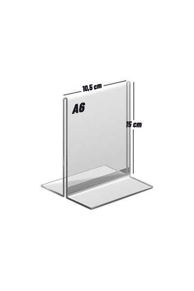 BESTOCLASS 50 Pieces A6 t Type Vertical Foil