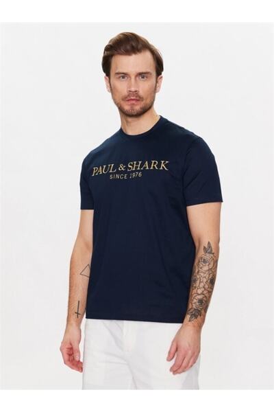 PAUL&SHARK Мъжка плетена тениска C.w. Памук