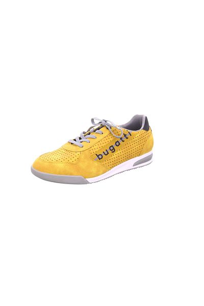 BUGATTI Sneaker - Gelb - Flacher Absatz