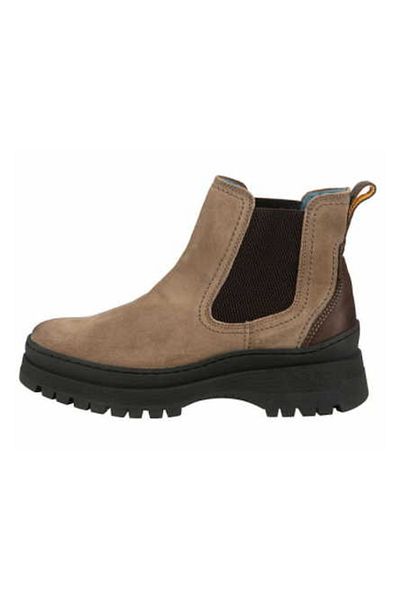 Camel Active Stiefelette - Braun - Flacher Absatz